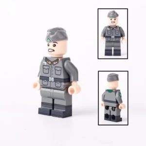 Minifigure – a member or leader of the Reichsarbeitsdienst (RAD), the Reich Labour Service, an official state organization in Nazi Germany (LEGO Compatible) Minifigure – a member or leader of the Reichsarbeitsdienst (RAD), the Reich Labour Service, an official state organization in Nazi Germany (LEGO Compatible)