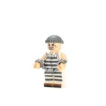 Minifigure – criminal thief prisoner Convict (LEGO Alternative)