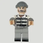 Minifigure – criminal thief prisoner (LEGO Alternative)