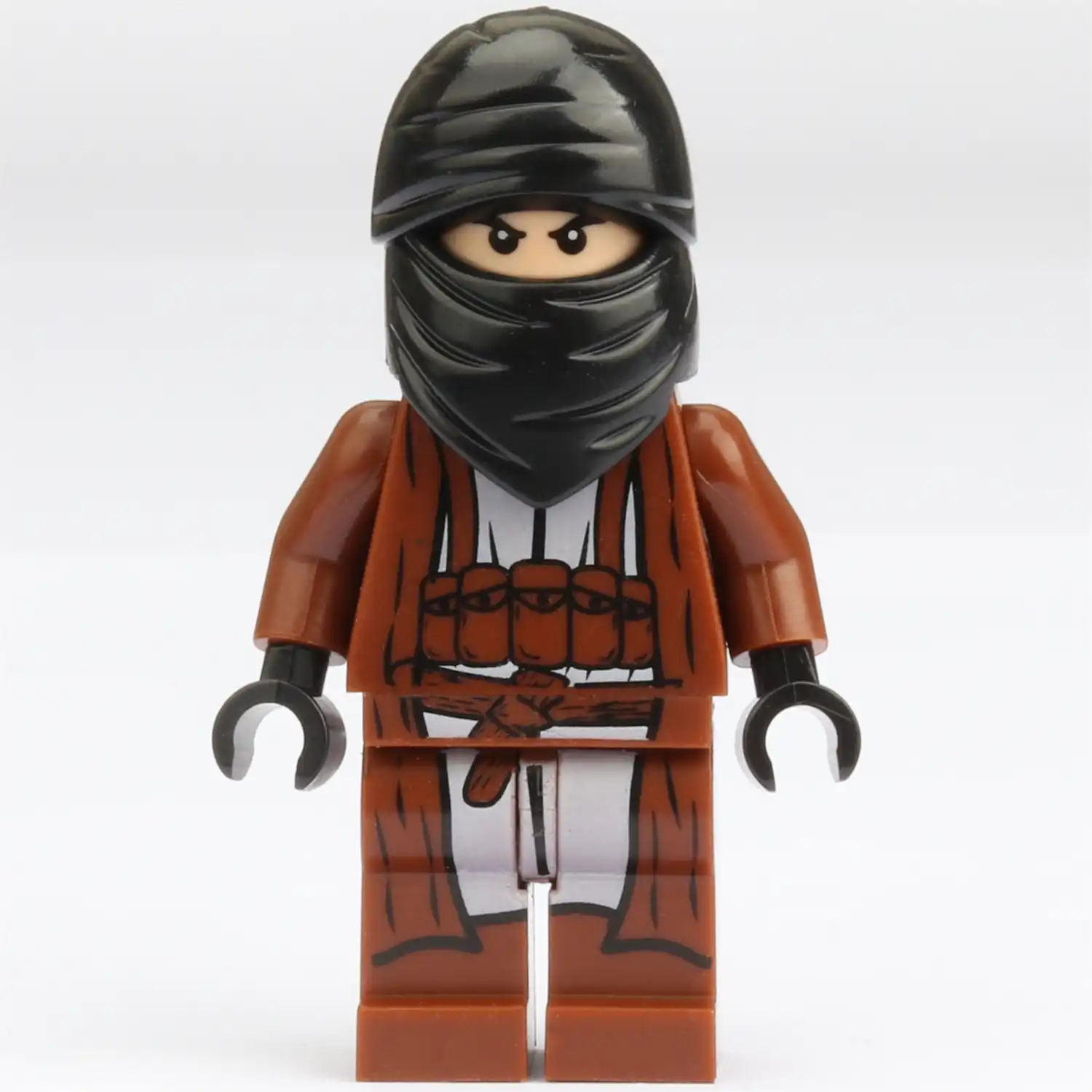 Minifigure – insurgent militant bandit desert warrior (LEGO Alternative)