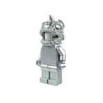 Minifigure – lion dancer Silver-plated (LEGO Alternative)