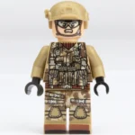 Minifigure – modern desert soldier special forces operative (LEGO Alternative)