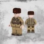 Minifigure – soldier of the Chinese Peoples Volunteer Army from the Korean War era (LEGO Alternative)