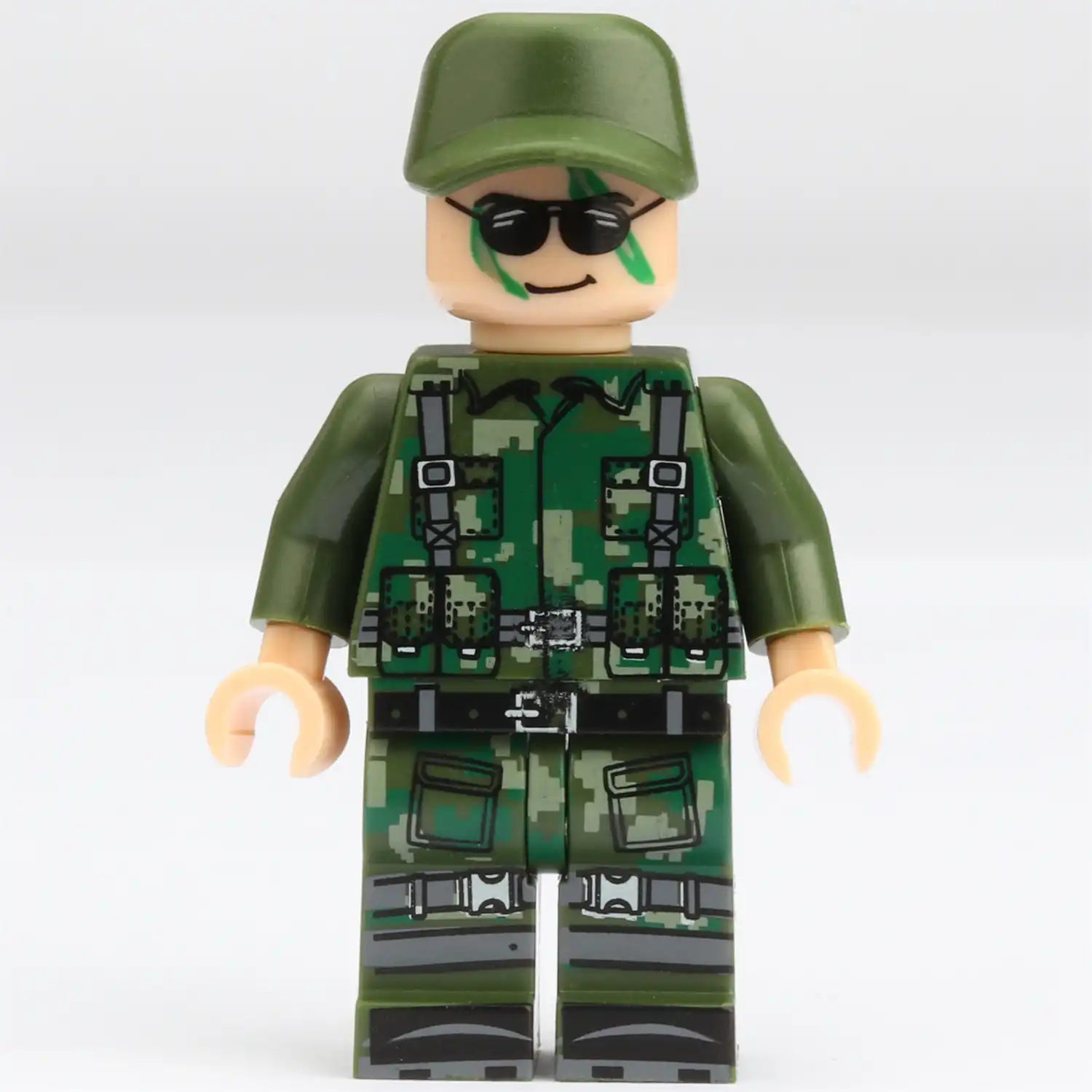 Minifigure – special forces soldier modern infantryman (LEGO Alternative)