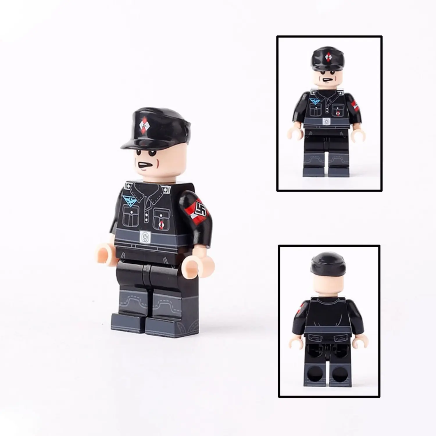 Minifigure – youth leader of the German Hitler Youth (Hitlerjugend, or HJ) (LEGO Compatible) Minifigure – youth leader of the German Hitler Youth (Hitlerjugend, or HJ) (LEGO Compatible)