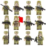 Minifigures – Chinese soldiers from the Battle of Lake Changjin era (LEGO Alternative)