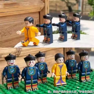 Minifigures – Taoist priest battling Jiangshi (LEGO Alternative)