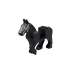 Minifigures – black horse (LEGO Alternative)
