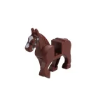 Minifigures – brown horse (LEGO Alternative)