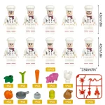 Minifigures – chefs (LEGO Alternative)