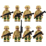 Minifigures – desert combat soldiers (LEGO Alternative)