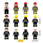 Minifigures – firefighters (LEGO Alternative)
