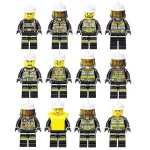 Minifigures – firefighting team (LEGO Alternative)