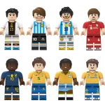 Minifigures – football soccer players (LEGO Alternative)