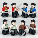 Minifigures – imperial guards or soldiers from the Qing Dynasty (LEGO Alternative)