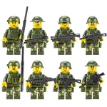 Minifigures – jungle combat soldiers (LEGO Alternative)