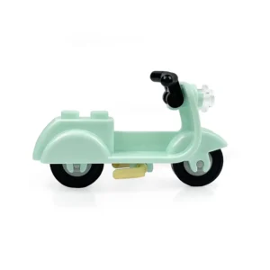 Minifigures – light green Motorcycle Scooter motorbike (LEGO Alternative)