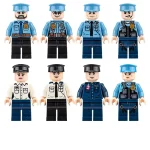 Minifigures – police officers (LEGO Alternative)
