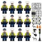 Minifigures – police officers (LEGO Alternative)