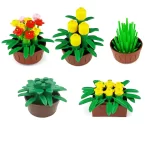 Minifigures – potted plants (LEGO Alternative)