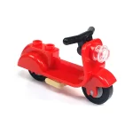 Minifigures – red Motorcycle / Scooter / motorbike(LEGO Alternative)
