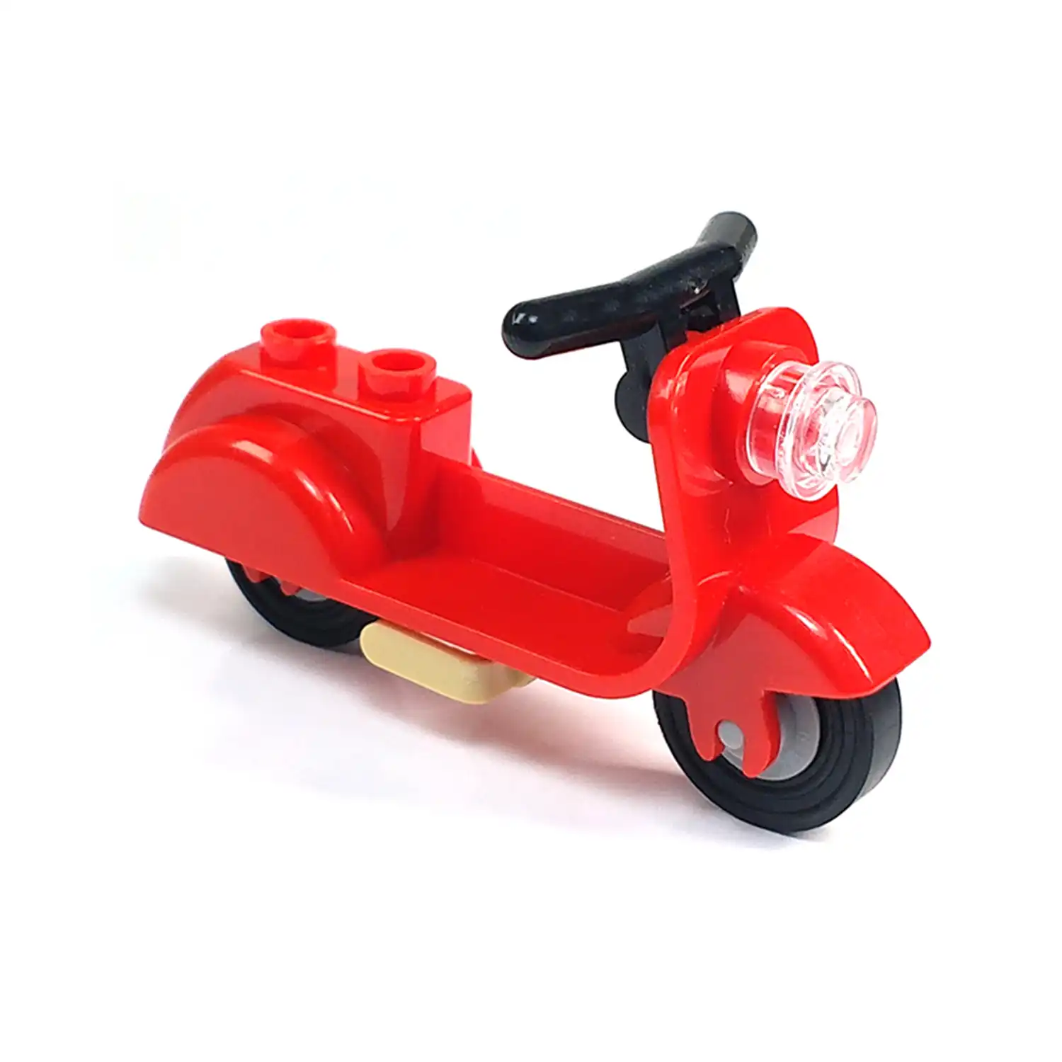 Minifigures – red Motorcycle Scooter motorbike(LEGO Alternative)