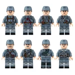 Minifigures – soldiers of the Eighth Route Army (LEGO Alternative)