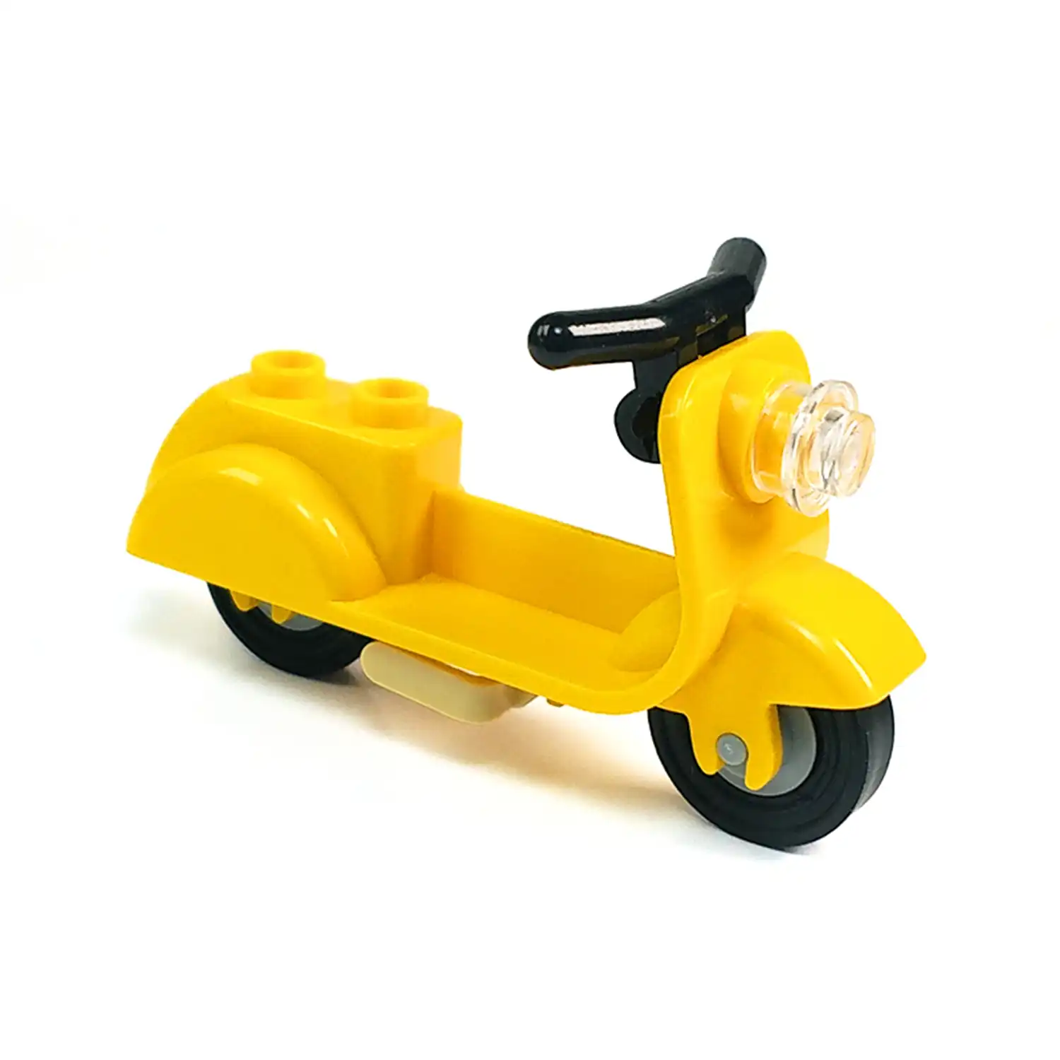 Minifigures – yellow Motorcycle Scooter motorbike (LEGO Alternative)