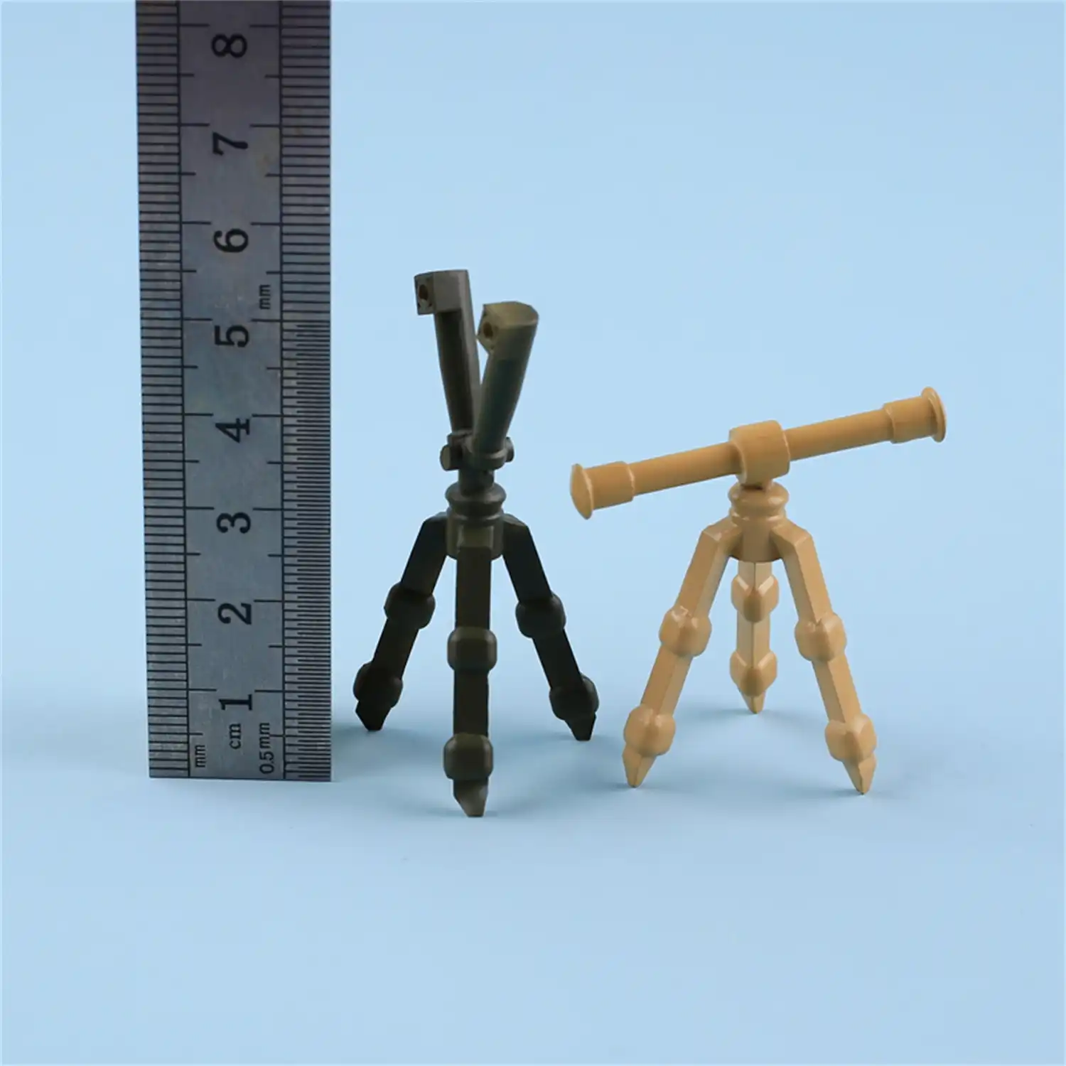 Custom Piece Miniature – artillery telescope observation scope black – 3D Print for LEGO Minifigure