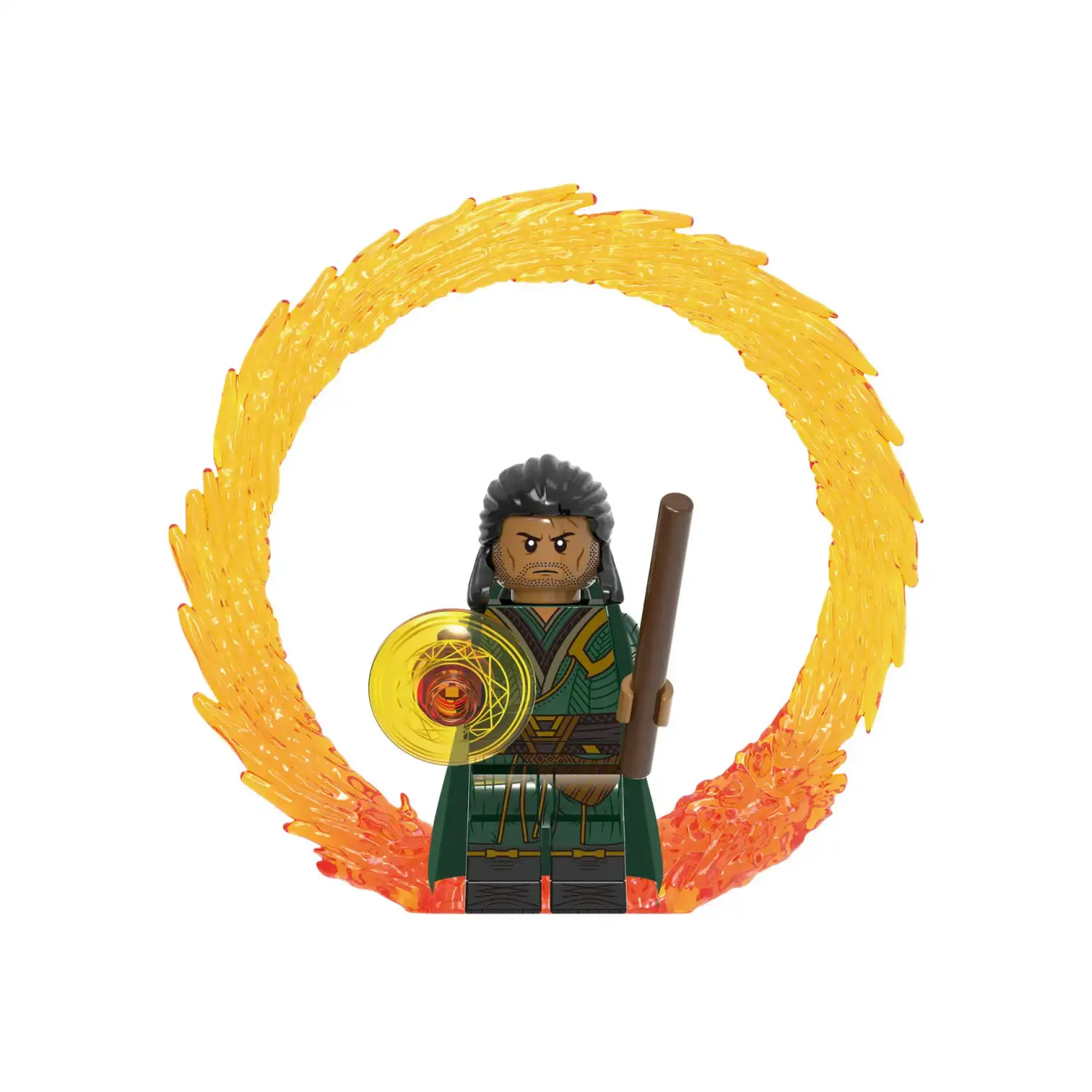 Minifigure - Baron Karl Amadeus Mordo wears a green and brown outfit (LEGO Alternative)