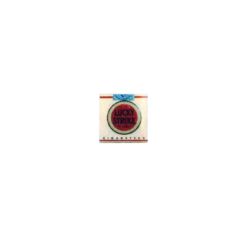 Custom Piece Miniature – Lucky Strike cigarette pack – 3D Print for LEGO Minifigure