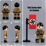 17Minifigure – Adolf Hitler art student (LEGO Alternative)