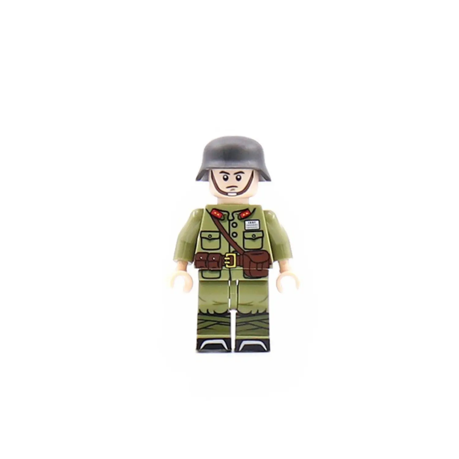 Minifigure – Chinese National Revolutionary Army NRA soldier officer (LEGO Alternative)
