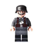 Minifigure – German Army Wehrmacht Heer soldier World War II (LEGO Alternative)