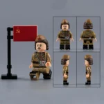 Minifigure – Female Medic of the Soviet Red Army (LEGO Compatible)