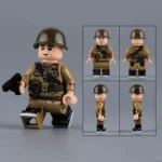Minifigure –  Soviet Red Army field officer (LEGO Compatible)