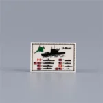 Custom Piece – German U-boat's "victory tally" board Tally Sheet Scoreboard – 3D Print for LEGO minifigure