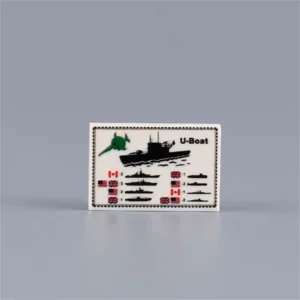 Custom Piece – German U-boat's victory tally board Tally Sheet Scoreboard – 3D Print for LEGO minifigure