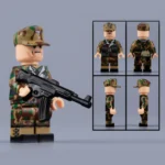 Minifigure - German Lieutenant (LEGO Compatible)