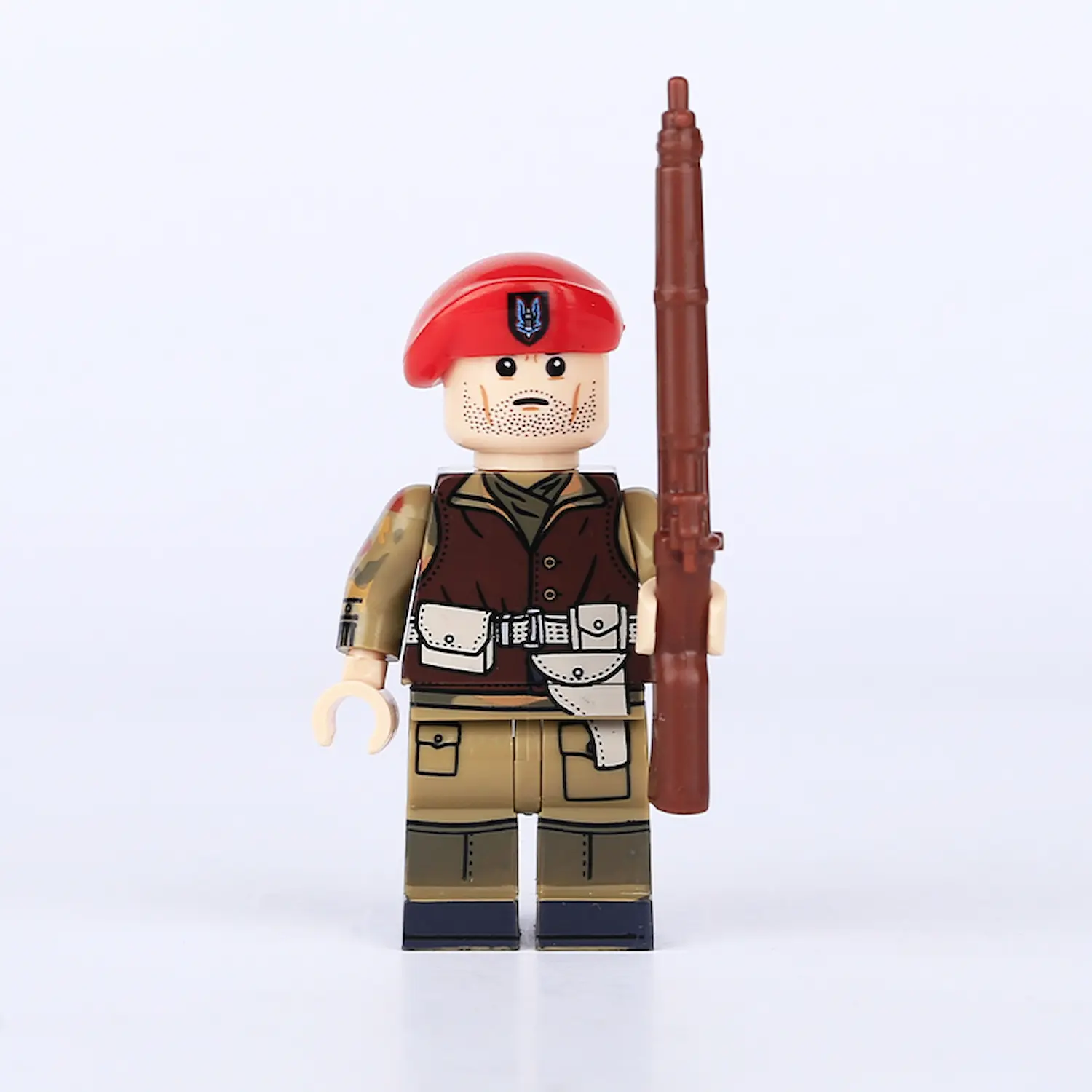 3Minifigure - Second Lieutenant from the British Special Air Service SAS (LEGO Compatible)