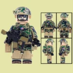 Minifigure - infantryman from the United States Marine Corps USMC (LEGO Compatible)