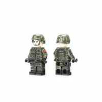 Minifigure – Chinese Snow Leopard Commando Unit (LEGO Alternative)