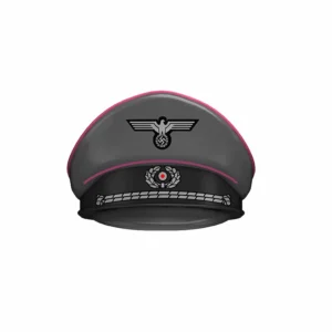 Custom Piece Miniature – German Army (Heer) Officer's Visor Cap World War II – 3D Print for LEGO minifigure