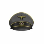 3Custom Piece Miniature – German Luftwaffe (Air Force) Officer's Visor Cap World War II  – 3D Print for LEGO minifigure