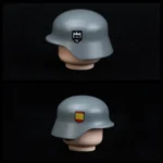 Custom Piece Miniature – German M35 M40 Stahlhelm steel helmet World War II – 3D Print for LEGO minifigure