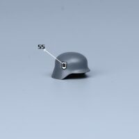 Custom Piece Miniature – Helmet German M40 Stahlhelm (steel helmet) – 3D Print for LEGO minifigure