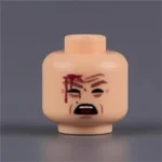Custom Piece Miniature – head a scream of pure agony – 3D Print for LEGO minifigure