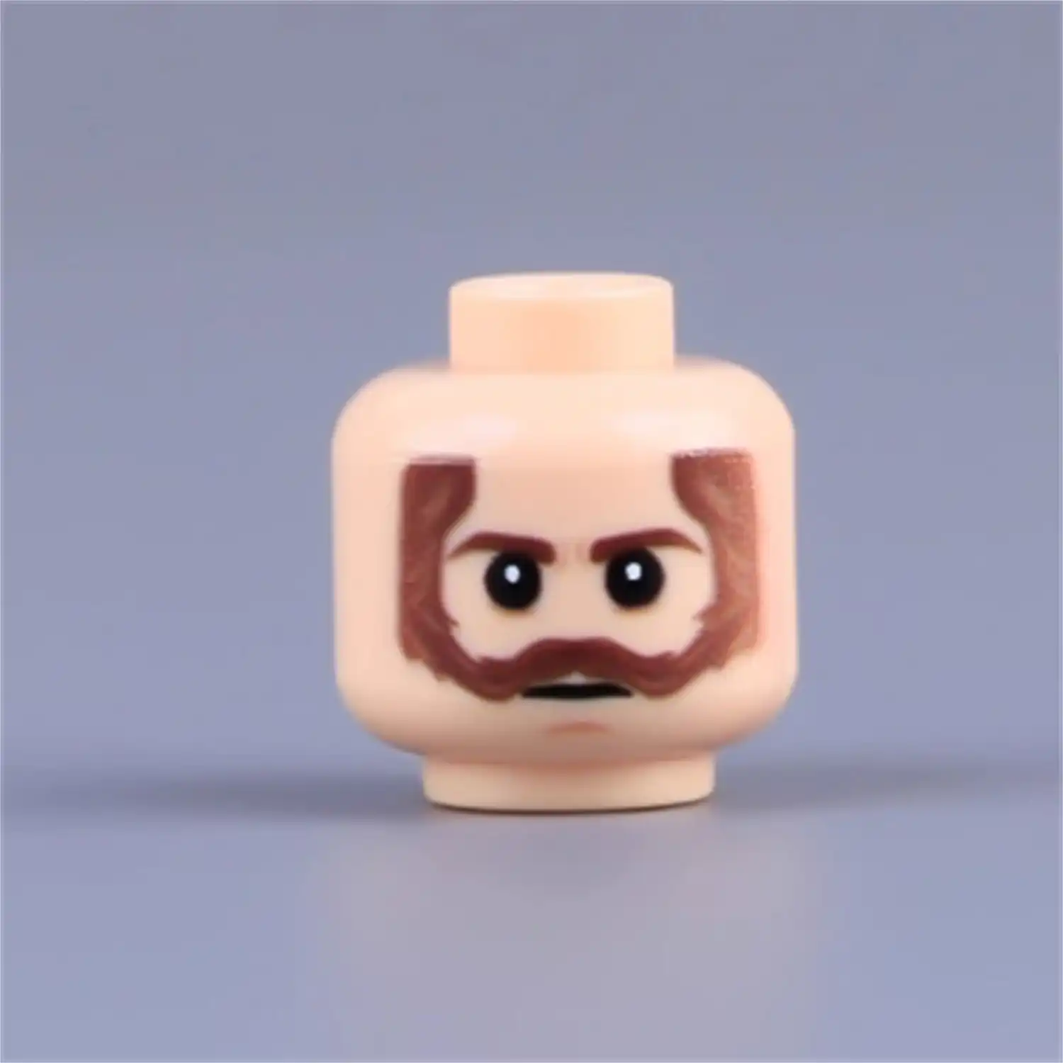 Custom Piece Miniature – head concern, worry, or solemn sadness – 3D Print for LEGO minifigure