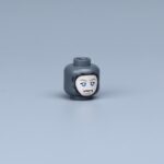 Custom Piece Miniature – head for a German soldier cold, focused, and serious – 3D Print for LEGO minifigure