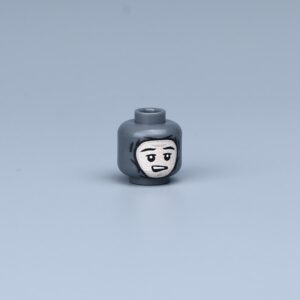 Custom Piece Miniature – head for a German soldier happy, cheerful, and friendly smile – 3D Print for LEGO minifigure